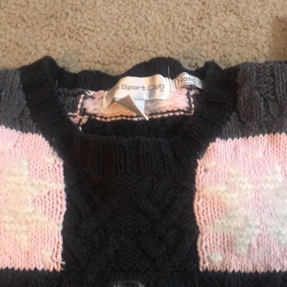 🌸NEW🌸 Patchwork Hand Knitted Vintage Sweater - Picture 14 of 16